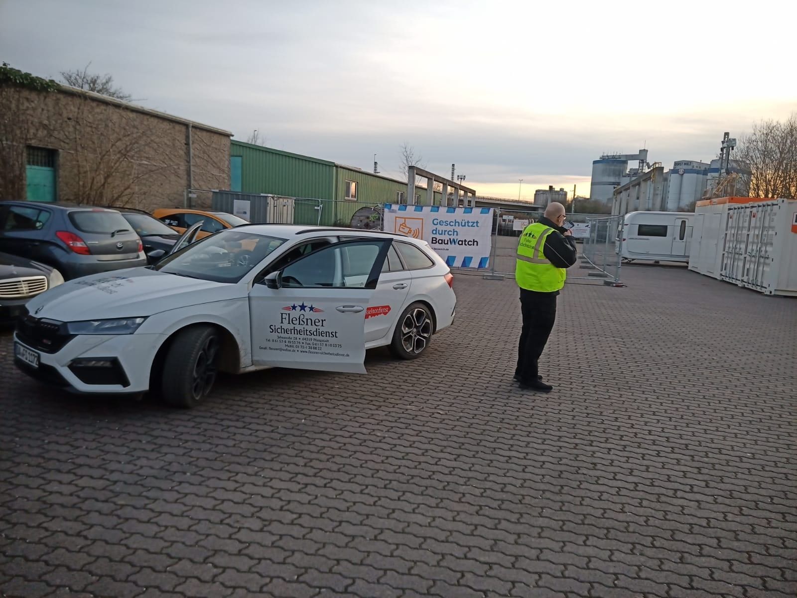 Streifendienste Riedbahnsanierung Kontrolle Bundmetall Gernsheim