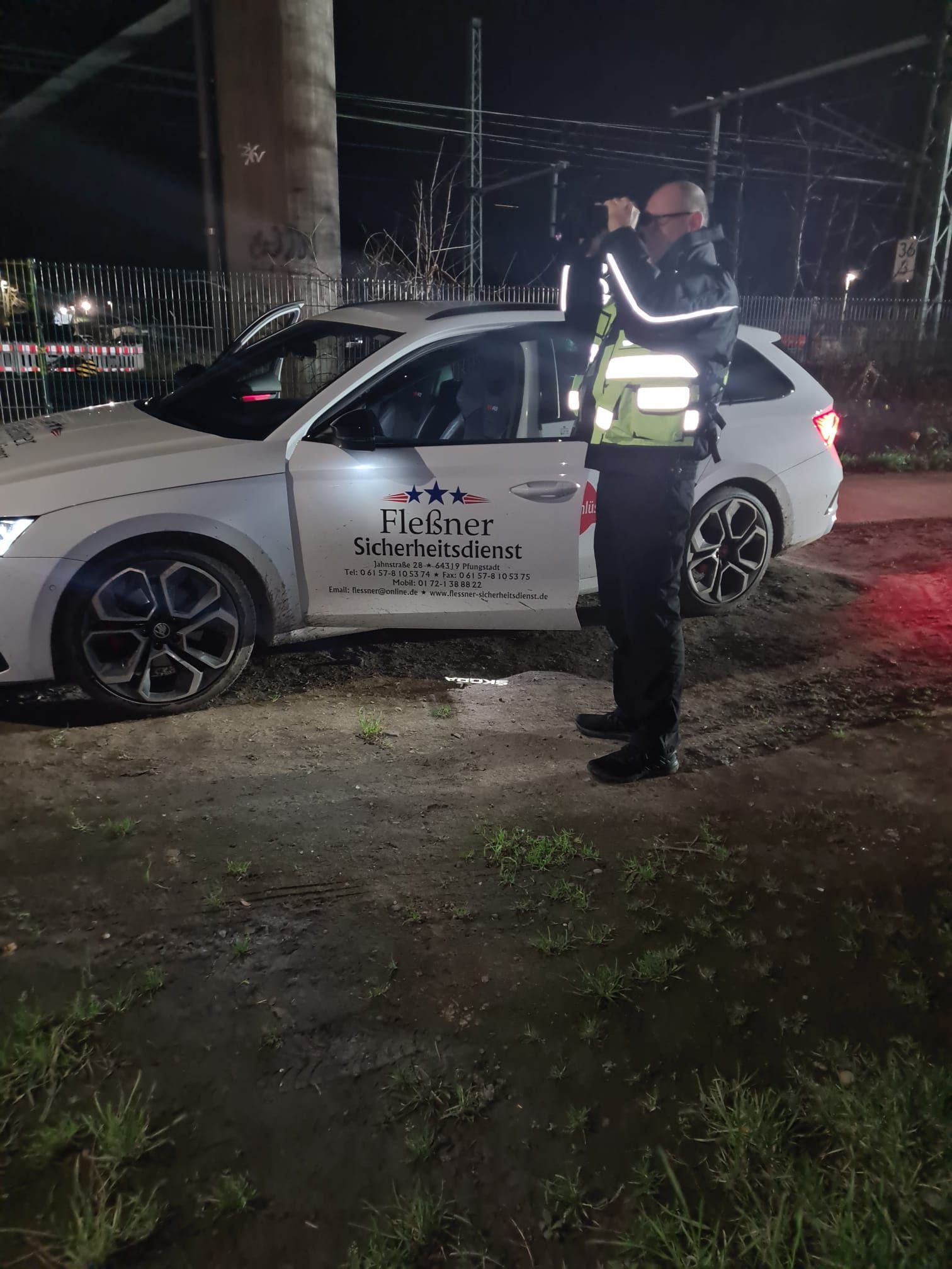 Streifendienst mit modernen Equipment