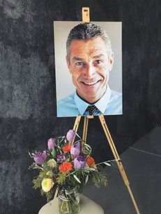 Portrait, Gedenkbild, Staffelei, Forex, Canvas Staffeleibild