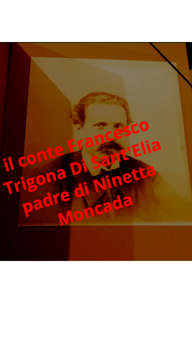 il conte Trigona di Sante'Elia antenato dei Moncada di Monforte