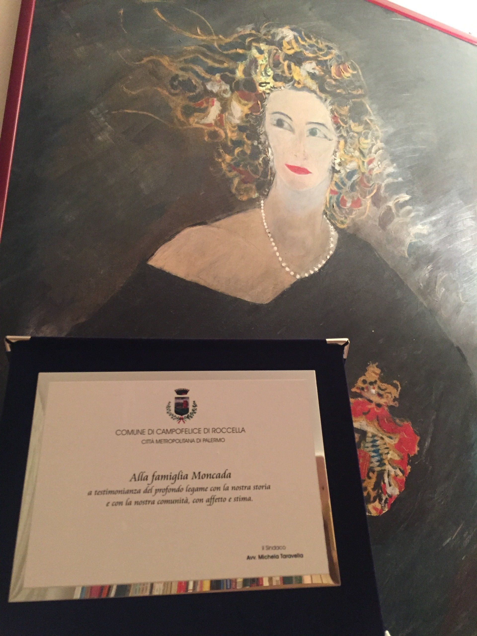 ritratto di Antonietta Moncada Zarbo