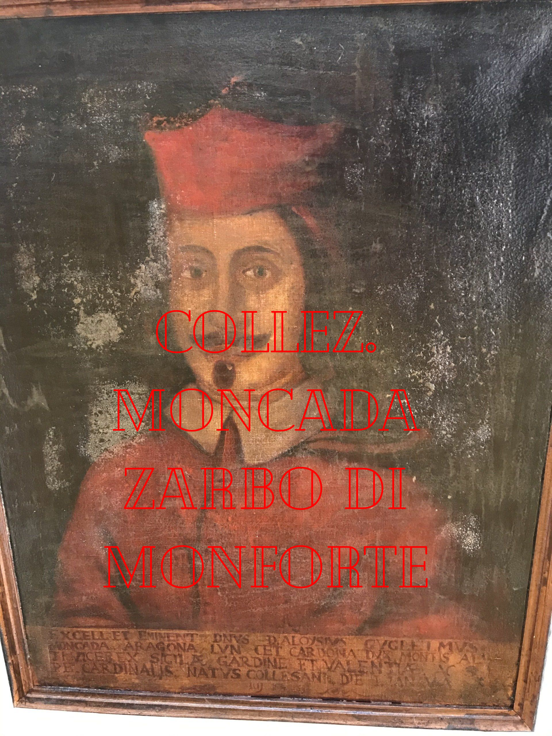 ritratto del cardinale duca Luigi Guglielmo Moncada