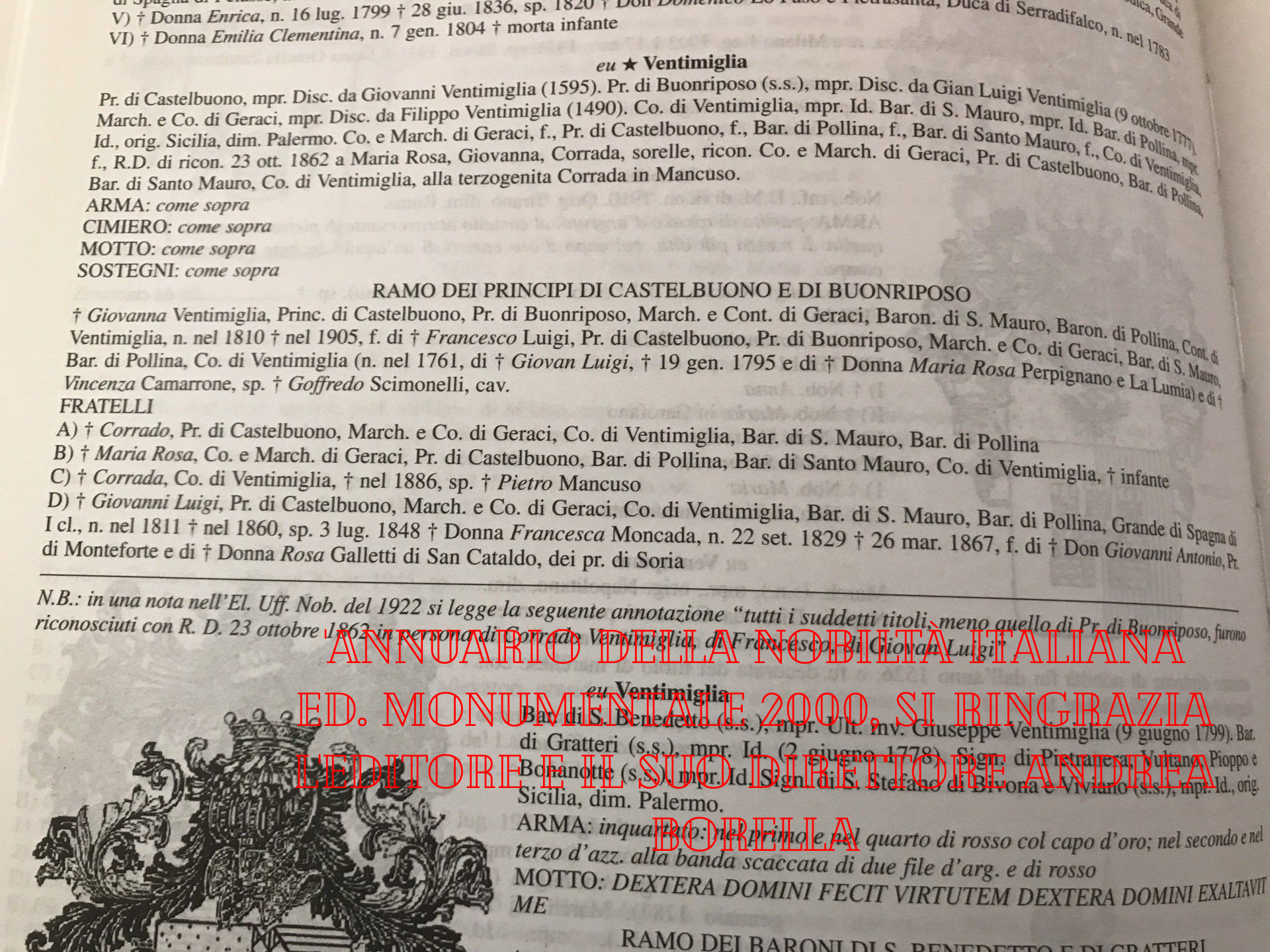 successione Ventimiglia di Geraci Moncada di Monforte