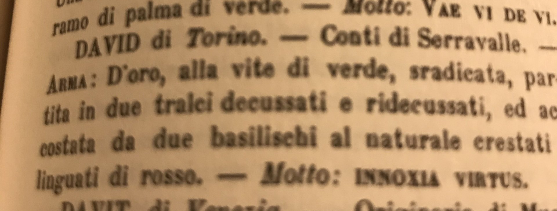 i conti David di Serravalle