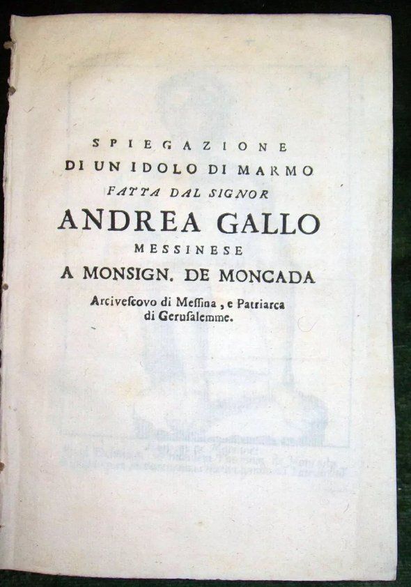 fondo Moncada di Monforte al Museo de Moncada