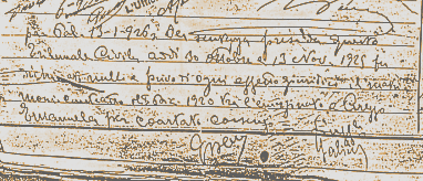 annullamento e dichiarato privo di ogni effetto giuridico il matrimonio Arezzo Moncada