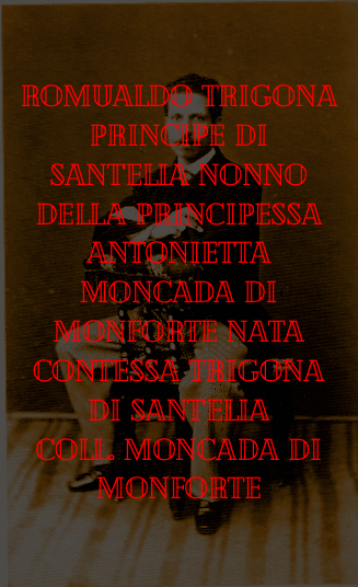il nonno della principessa Moncada, principe di Sant'Elia