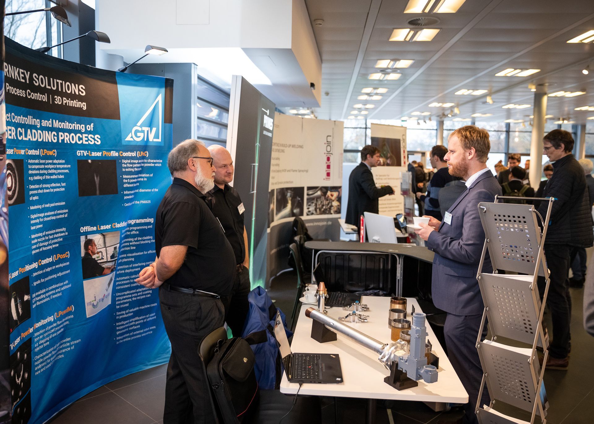 Gespräche auf der Fachausstellung des LAF 2024