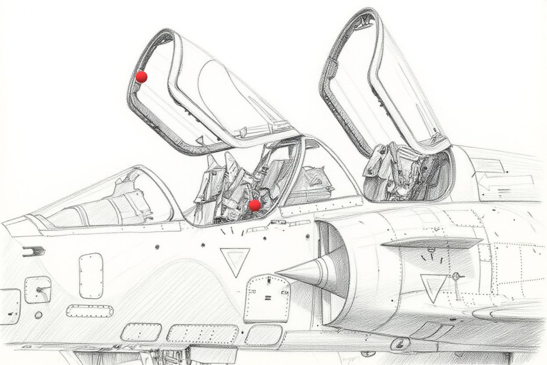Actuators used in ejector seats and release mechanisms on doors