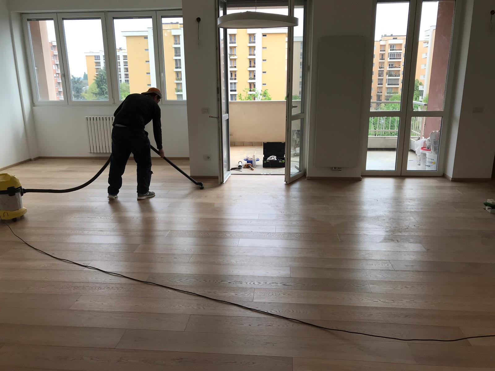 posa parquet listoni