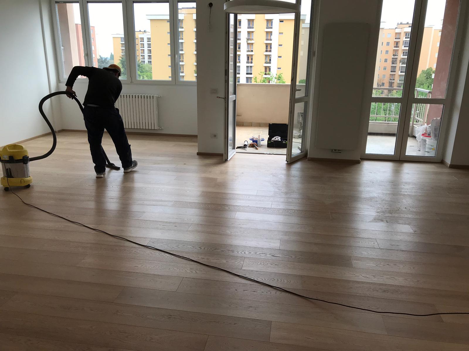 posa parquet listoni