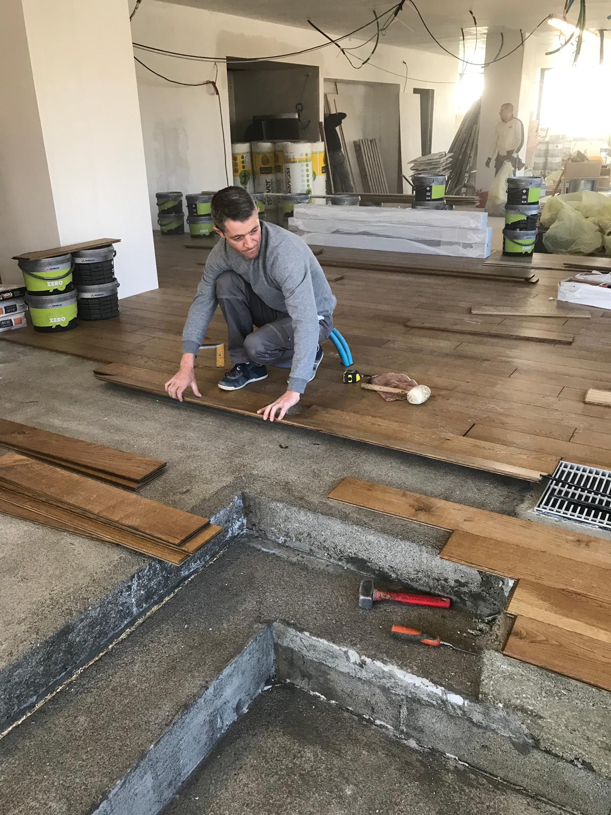 Parquet prefinito massiccio