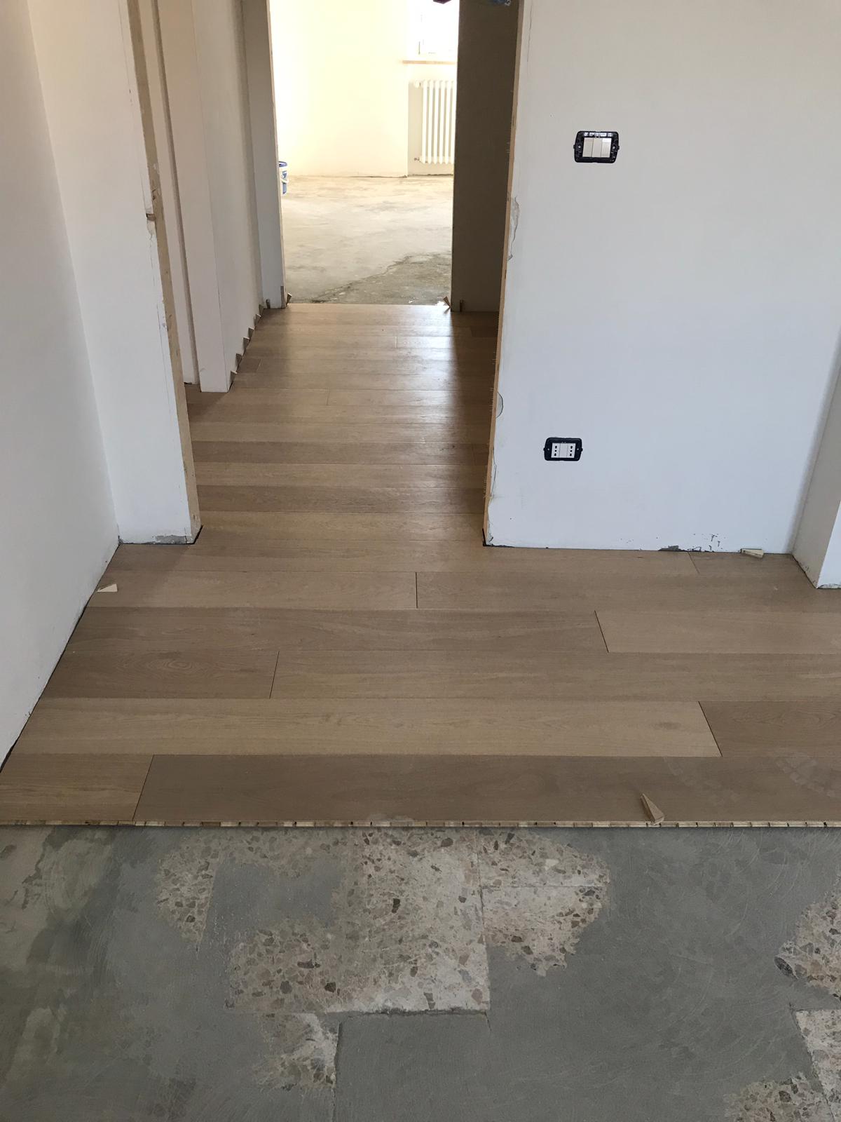 posa parquet listoni
