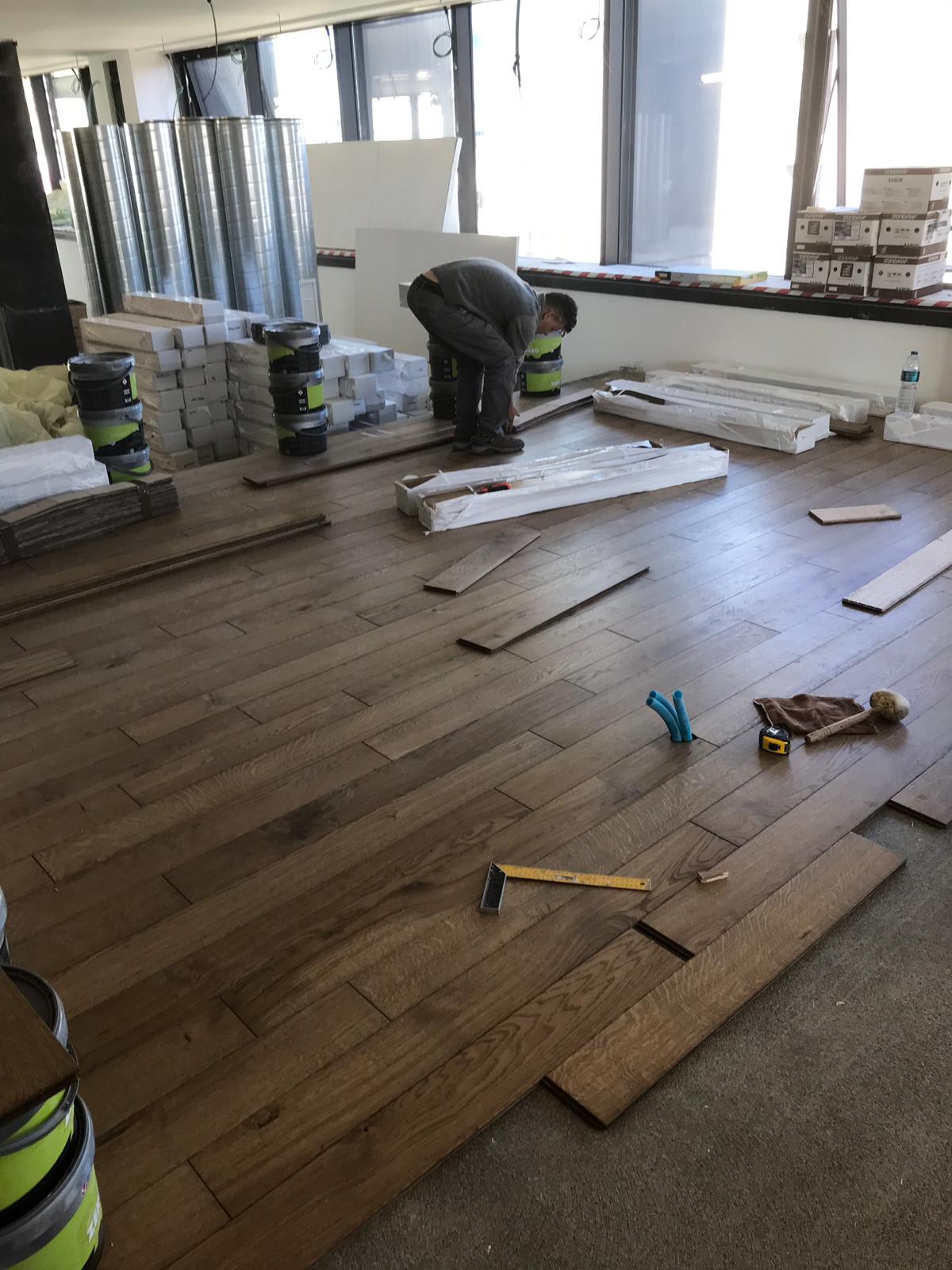 Parquet prefinito massiccio