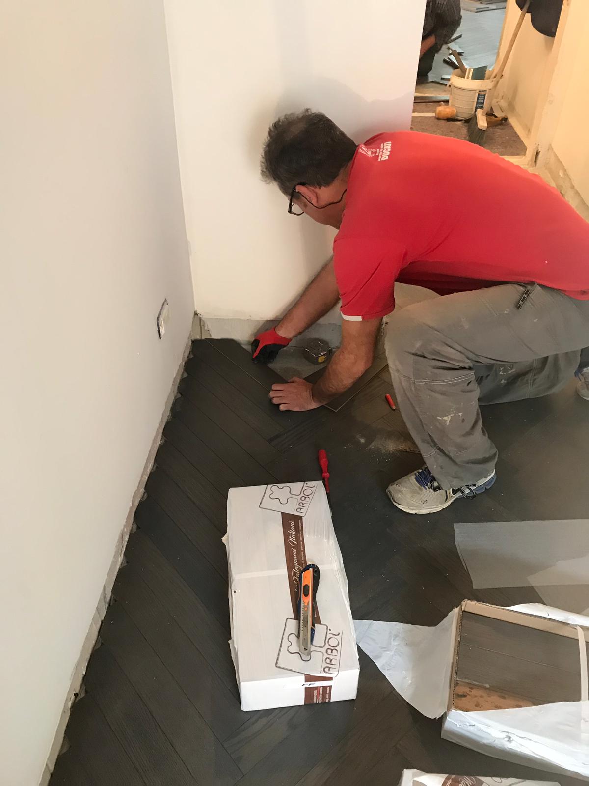 Spina pesce Rovere