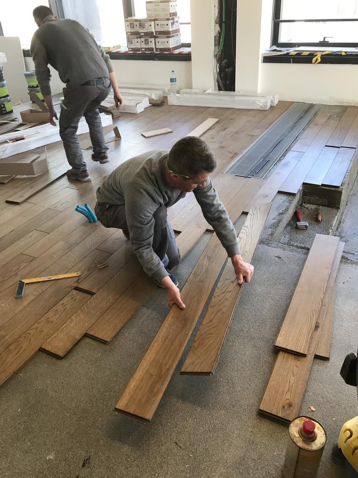 Parquet prefinito massiccio