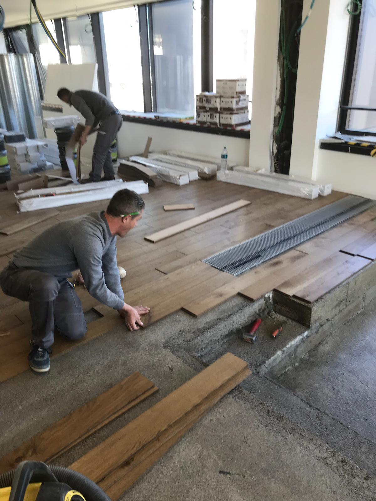 Parquet prefinito massiccio