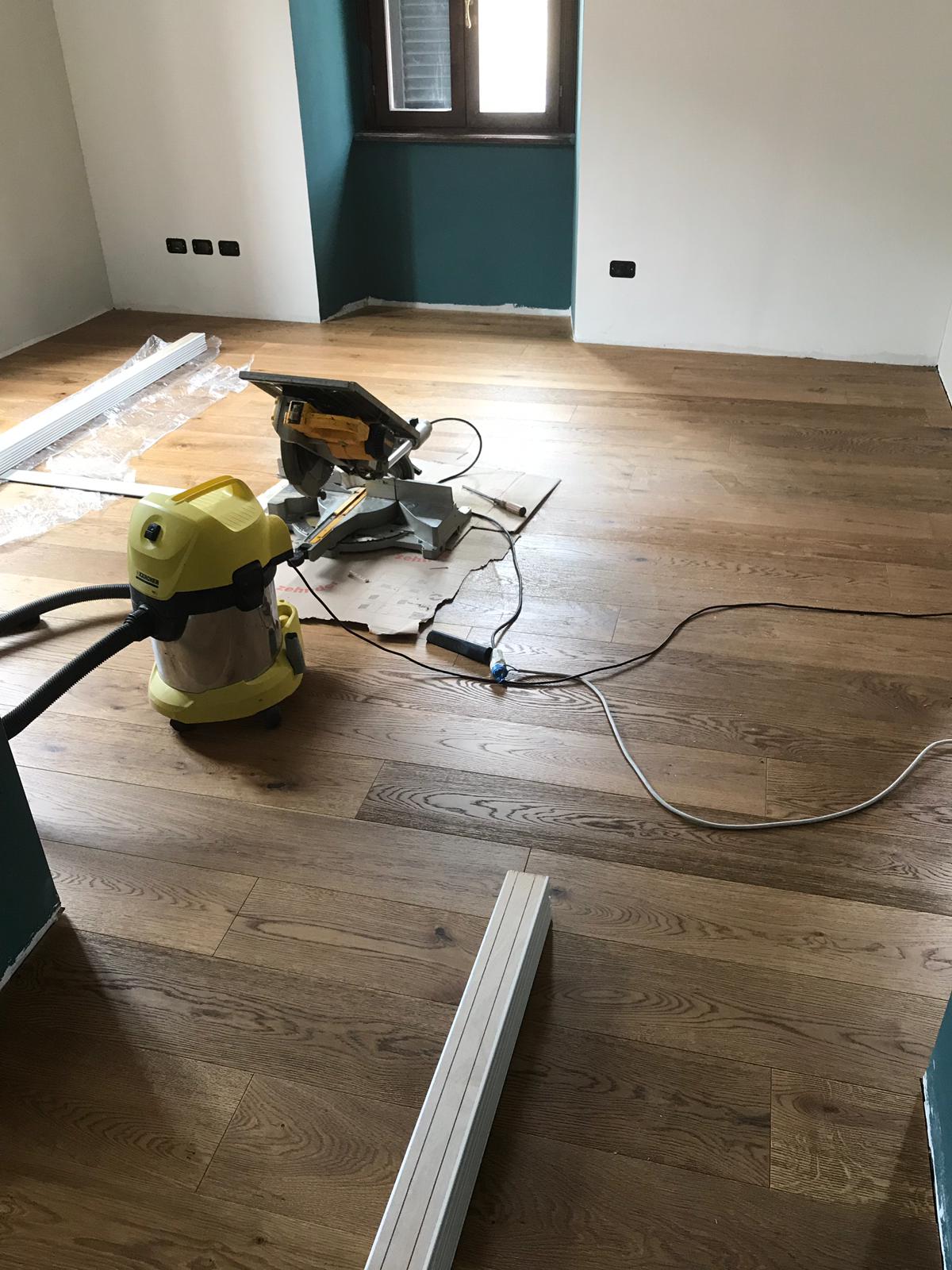 posa parquet listoni