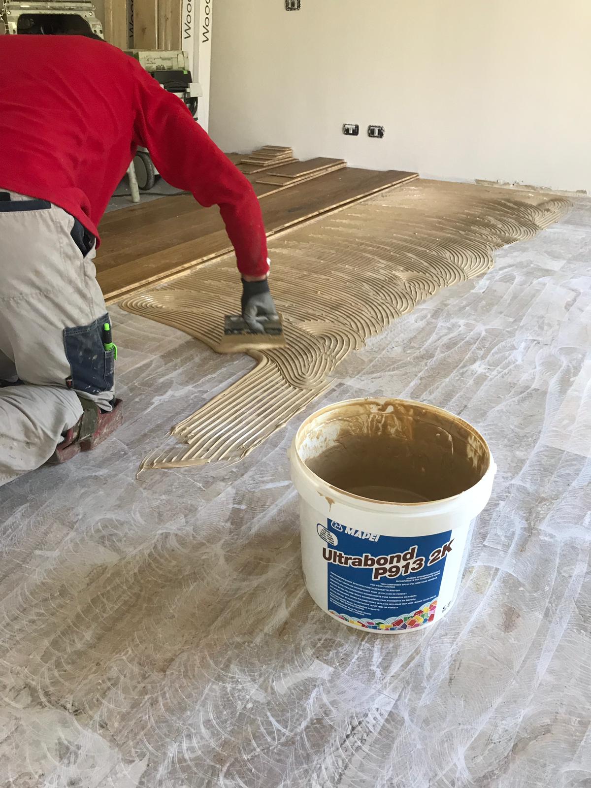 posa parquet listoni