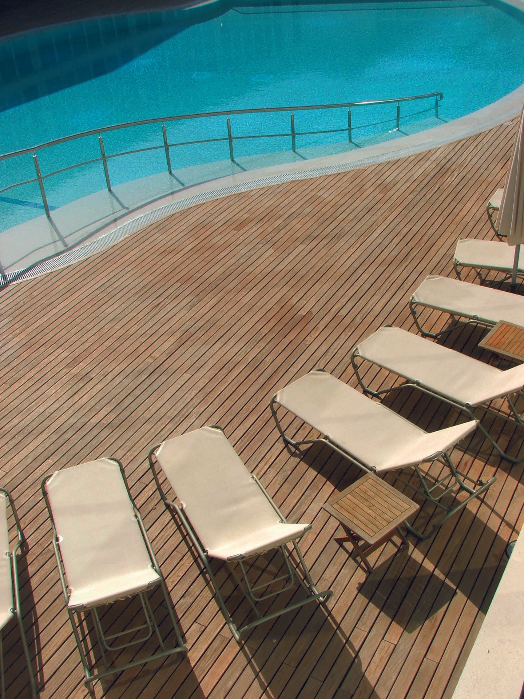 Parquet esterno teak