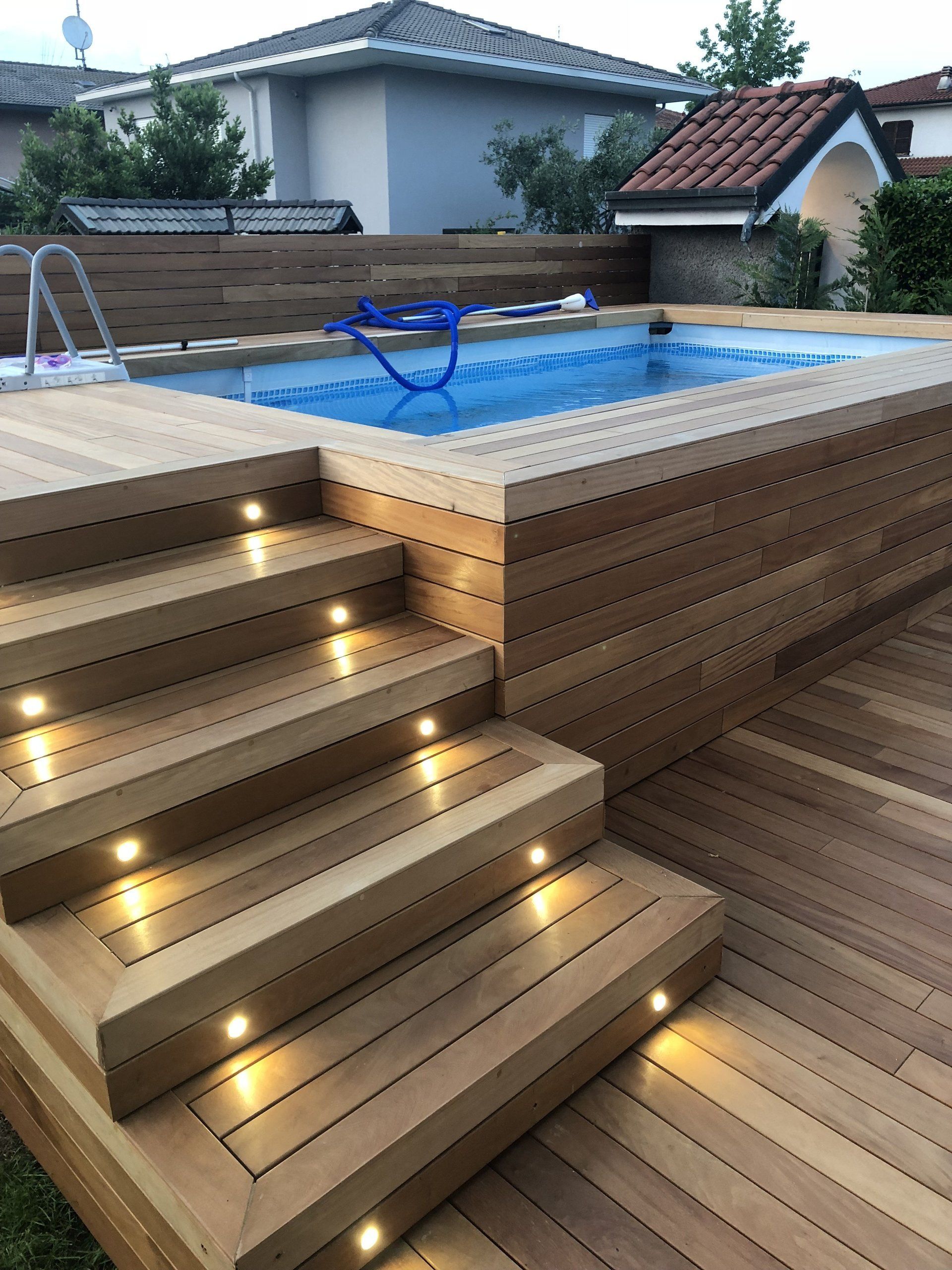 teak piscina