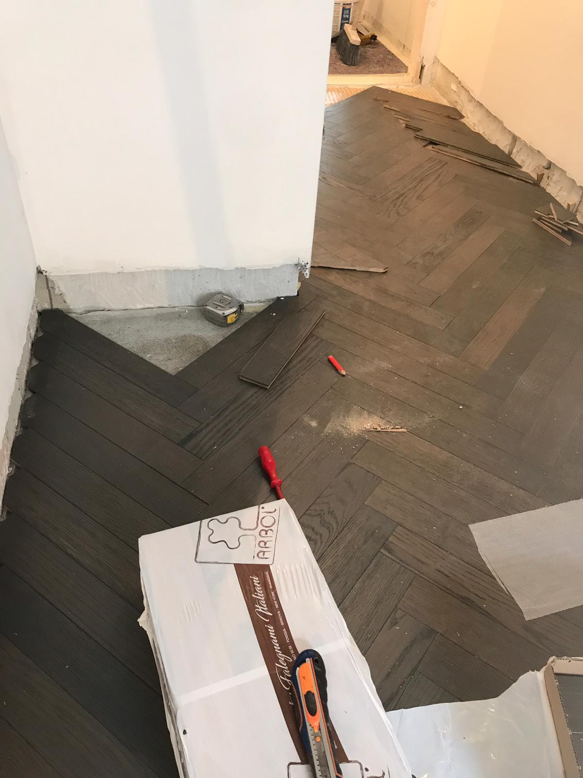 Spina pesce Rovere