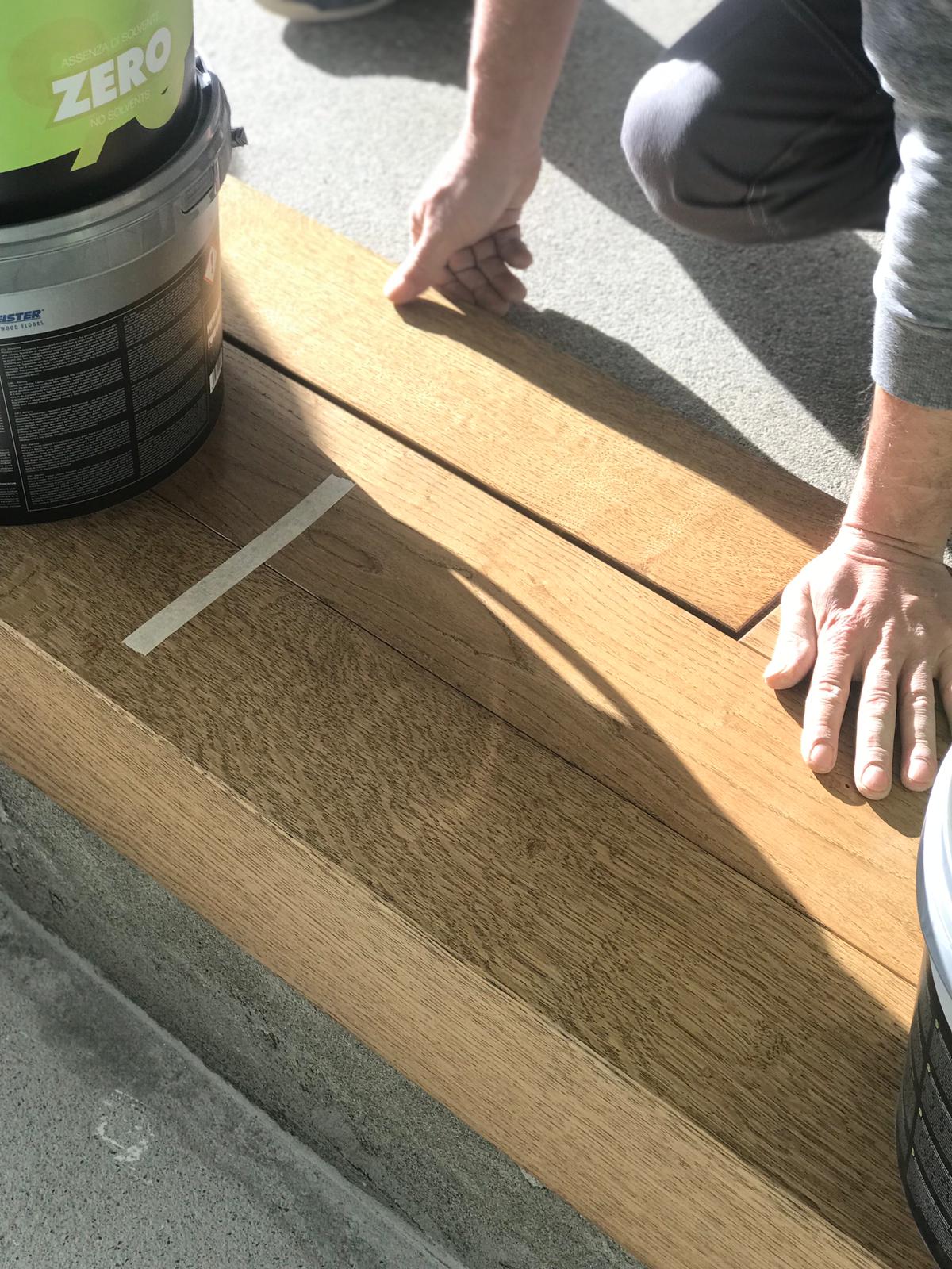 Parquet prefinito massiccio