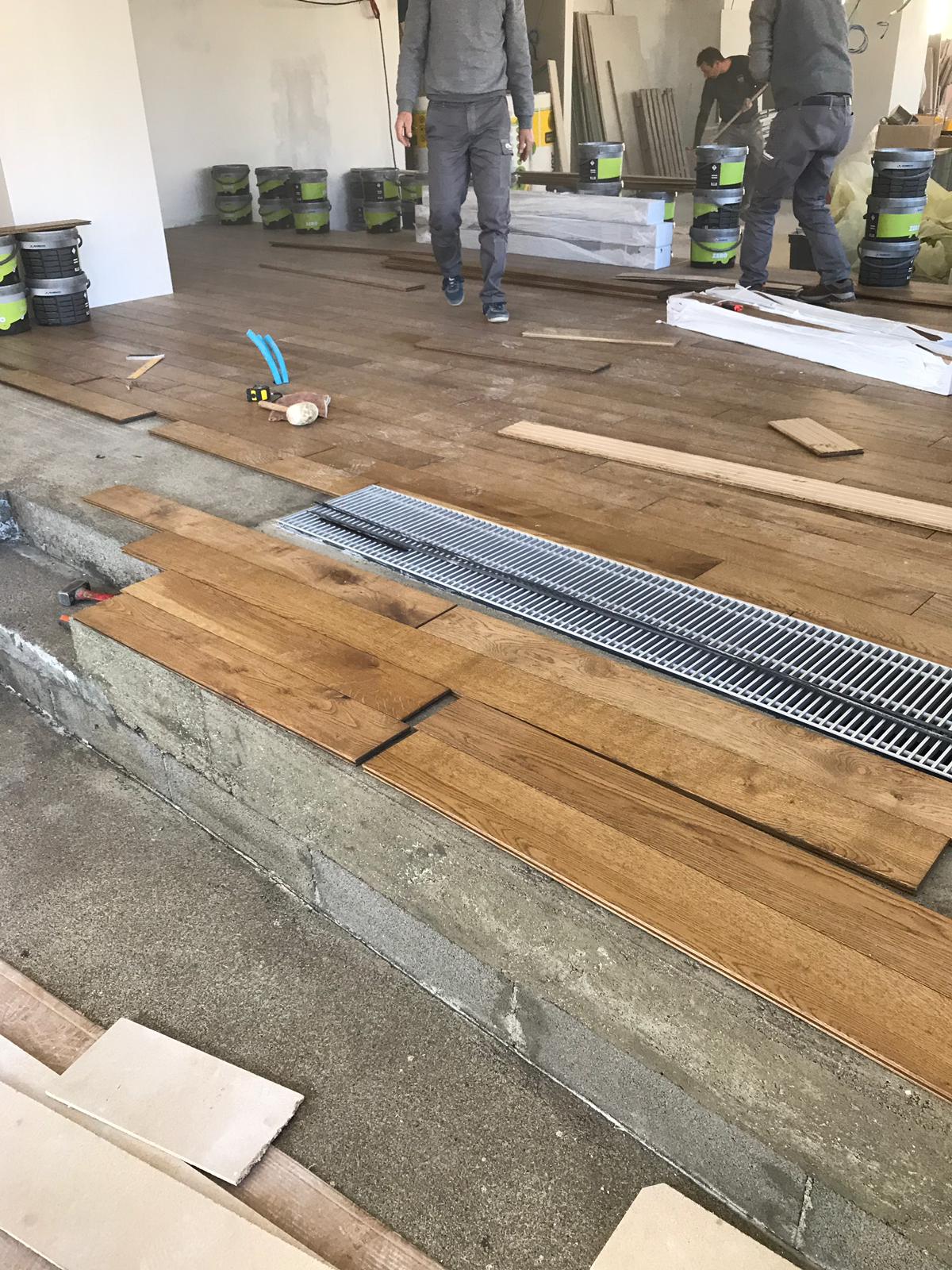 Parquet prefinito massiccio