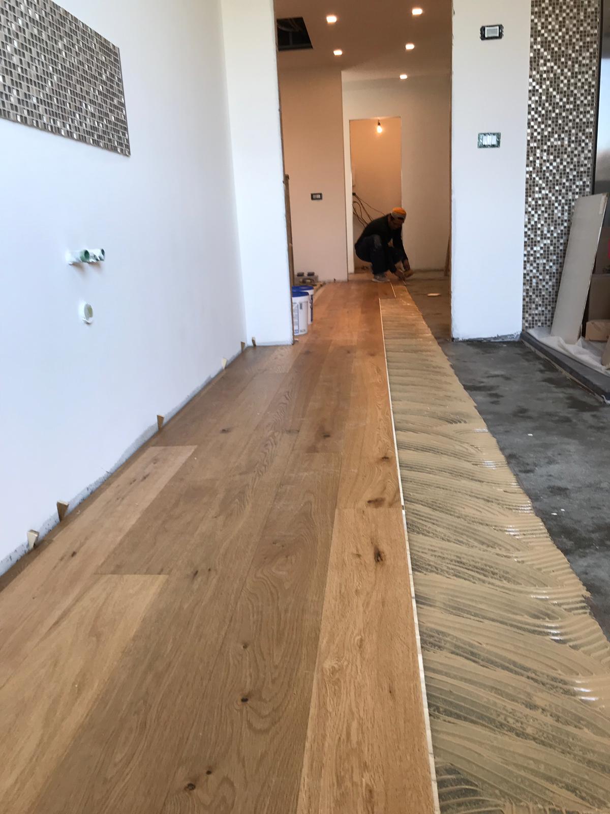 posa parquet listoni