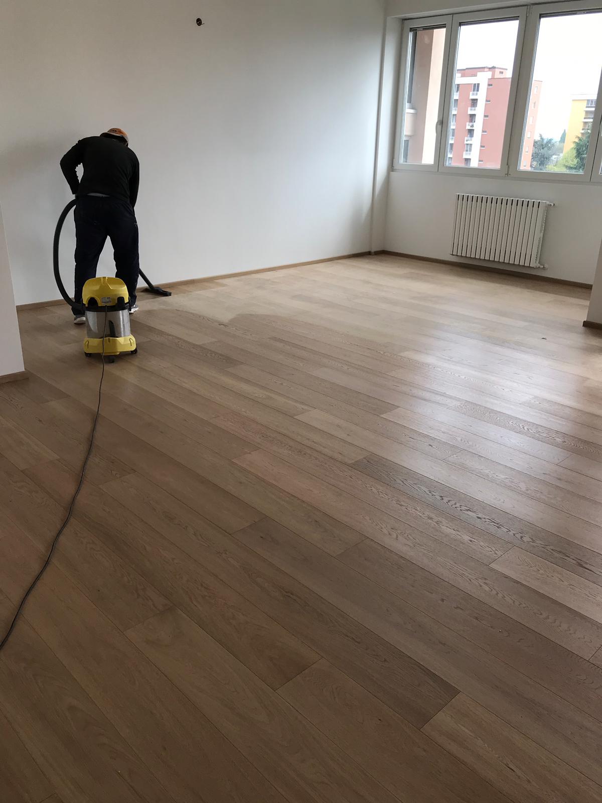 posa parquet listoni