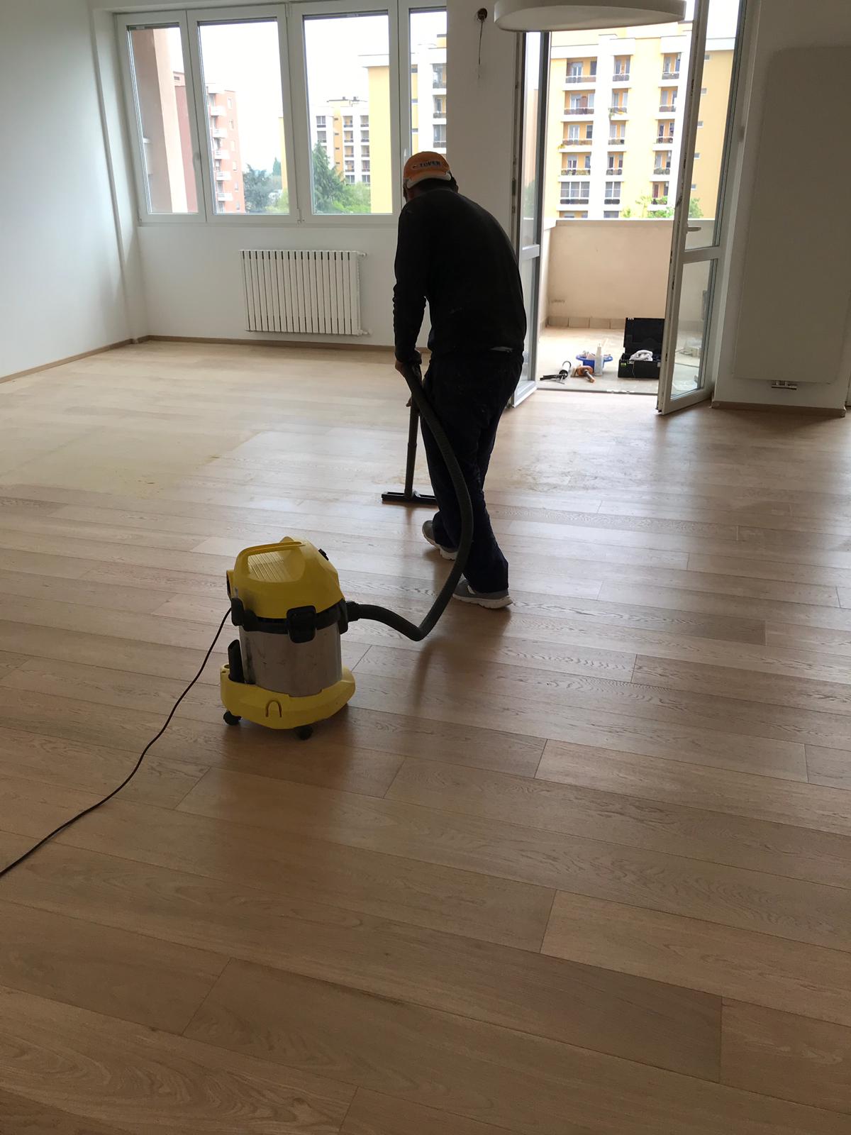 posa parquet listoni