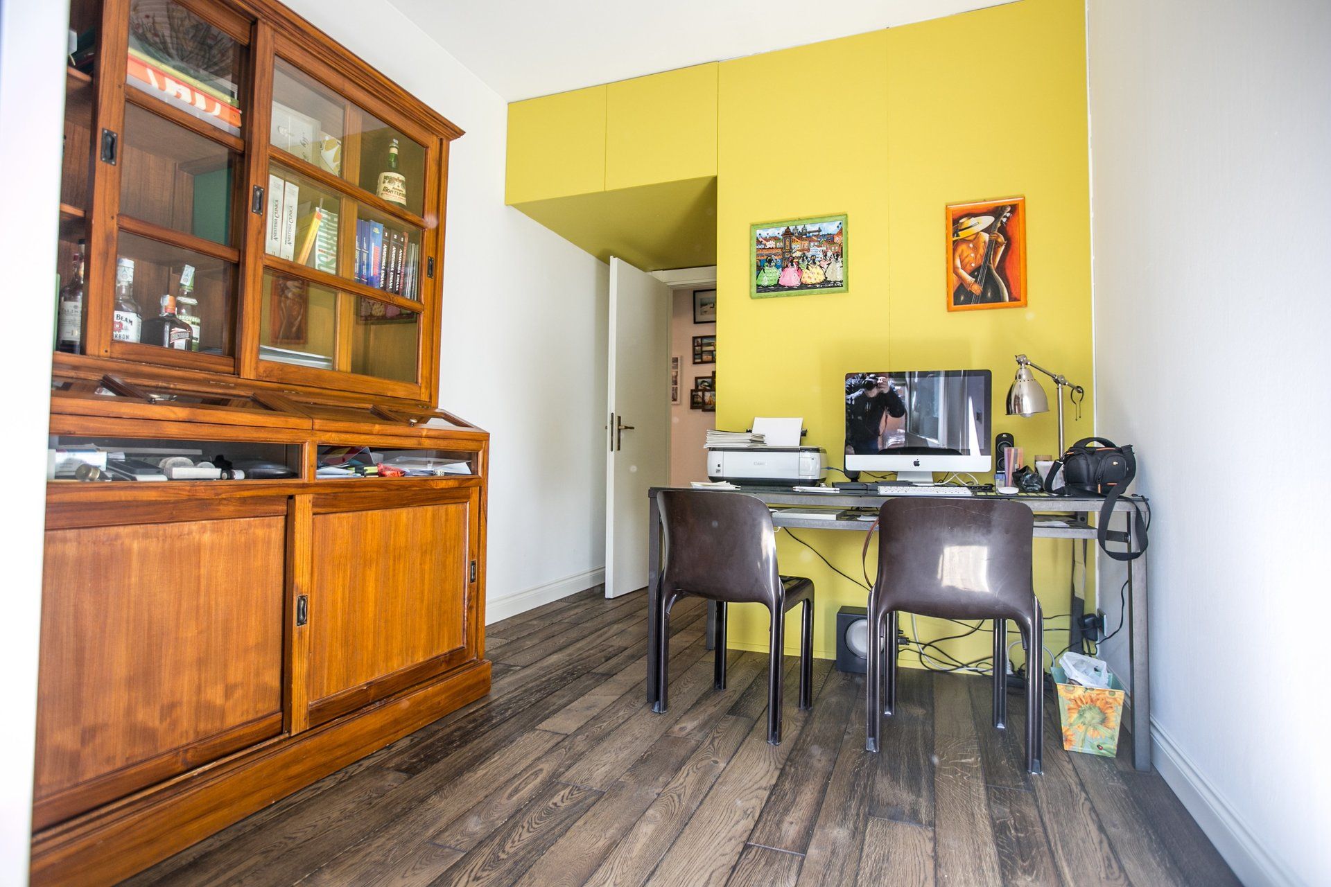 Parquet in cucina