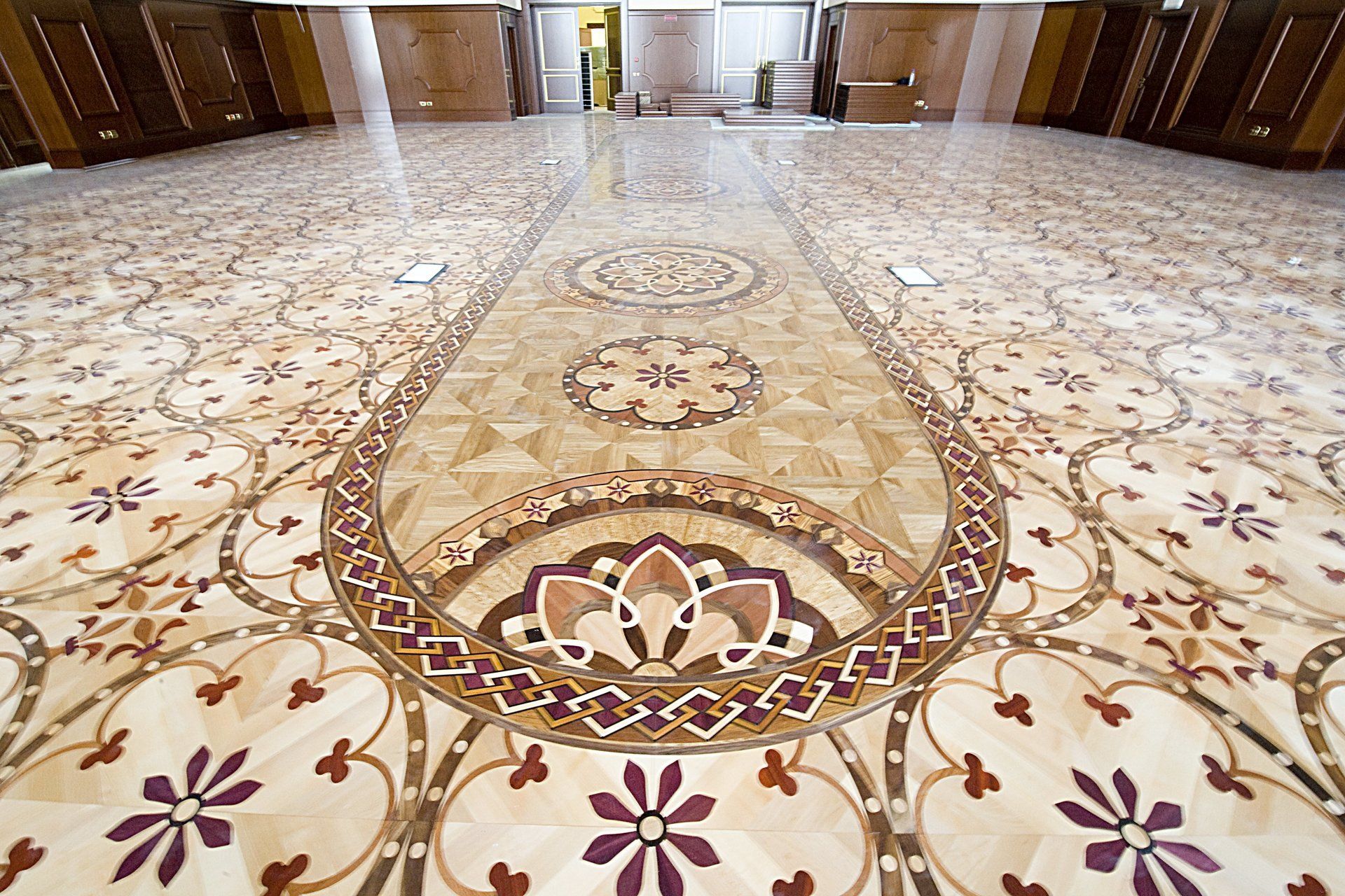 parquet intarsio