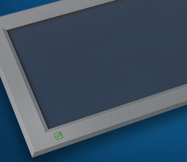 Robustec Insektenschutzgewebe von Neher im stabilen Aluminiumrahmen – extrem widerstandsfähiges Gewebe für Lichtschächte und stark beanspruchte Außenbereiche.