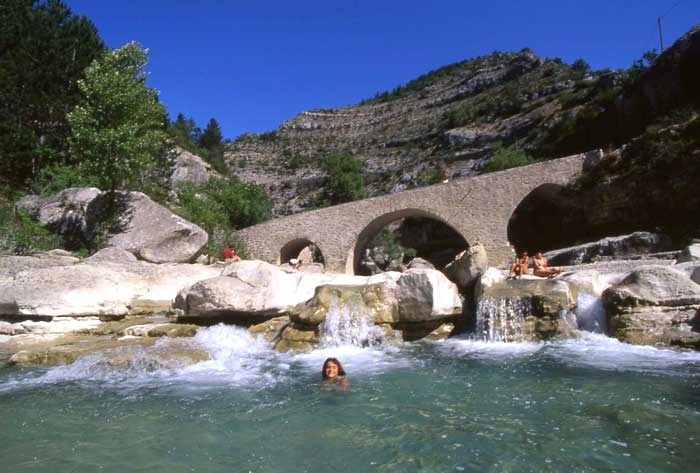 Baignades dans le Buëch