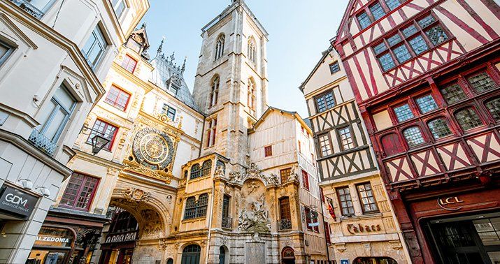 Rouen & sa fameuse horloge