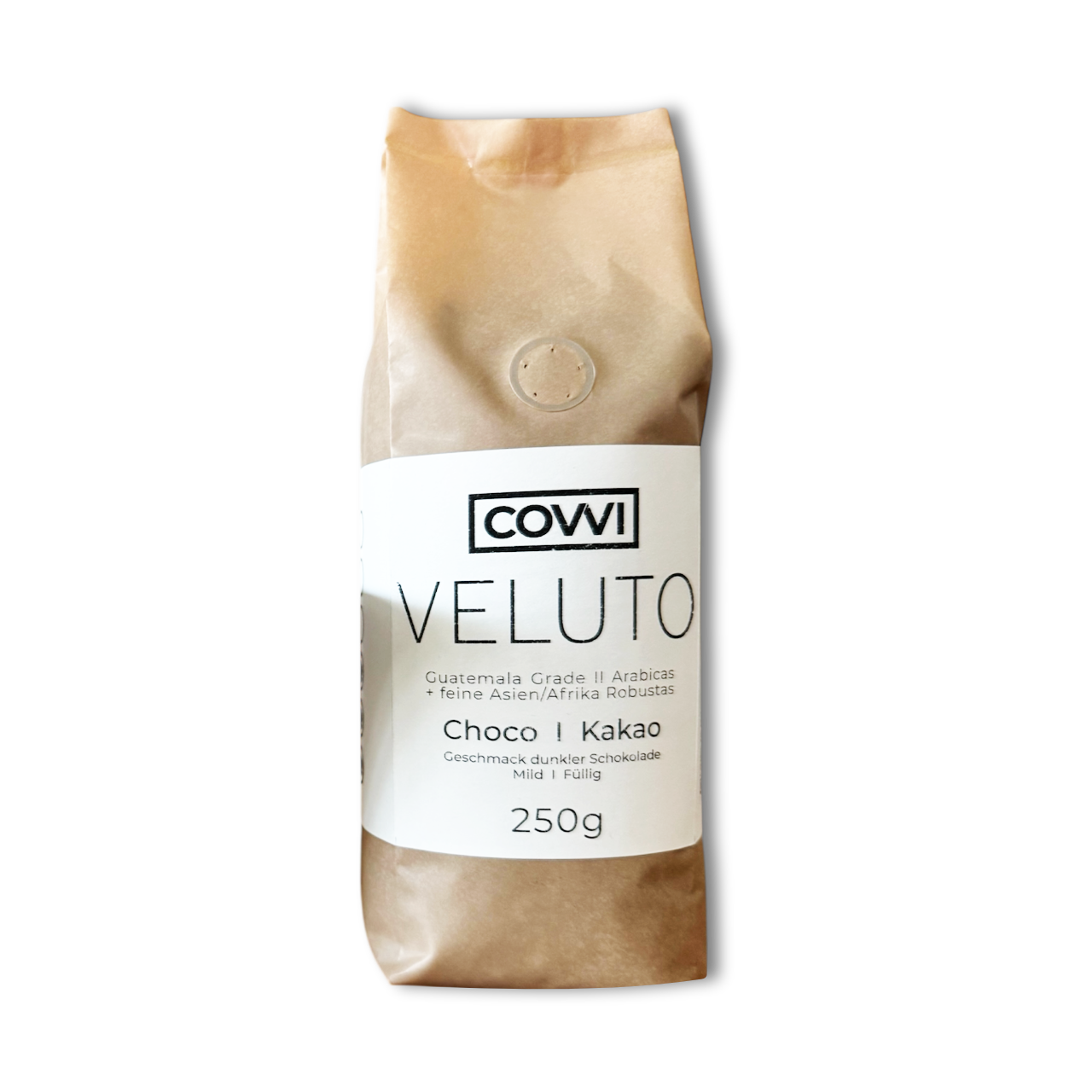 Abo Auswahl COVVI VELUTO, Choco, Kakao, dunkle Schokolade, mild, füllig