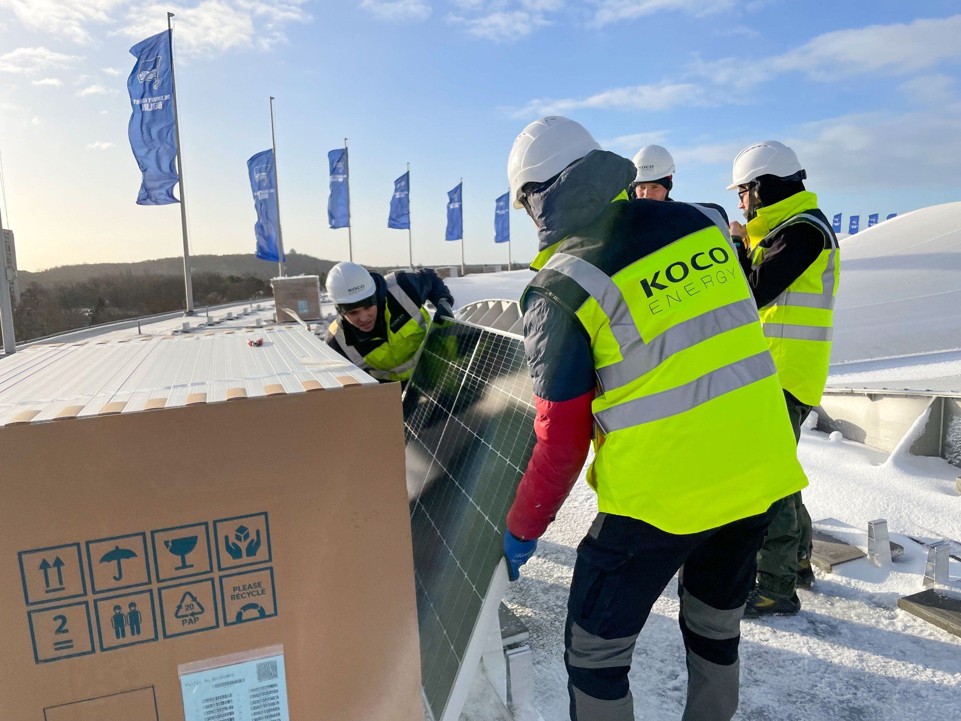 KOCO Montageteams: Zertifizierte PV-Monteure mit Rigger- und IRATA-Ausbildung für sichere Projekte