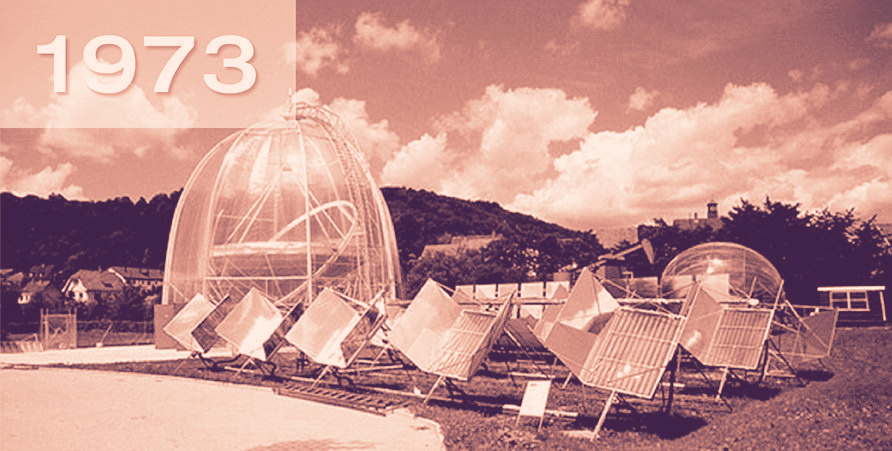 alte Solaranlage mit Photovoltaikmodulen