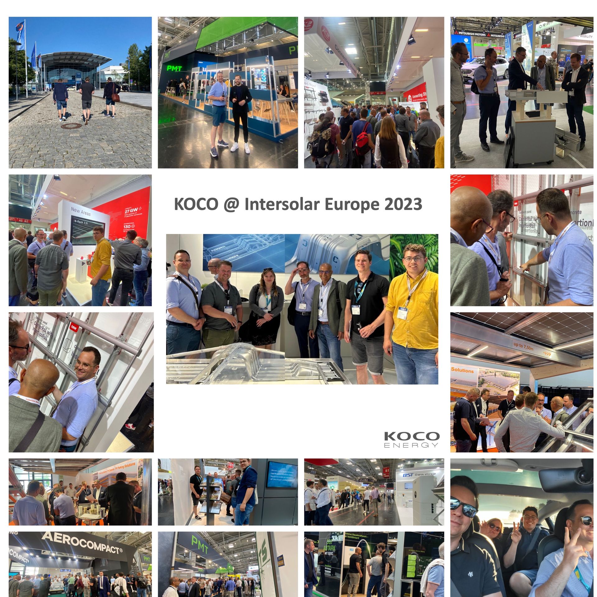 KOCO Energy Team auf der Intersolar Europe 2023 – Eindrücke & Highlights der PV-Messe ☀️