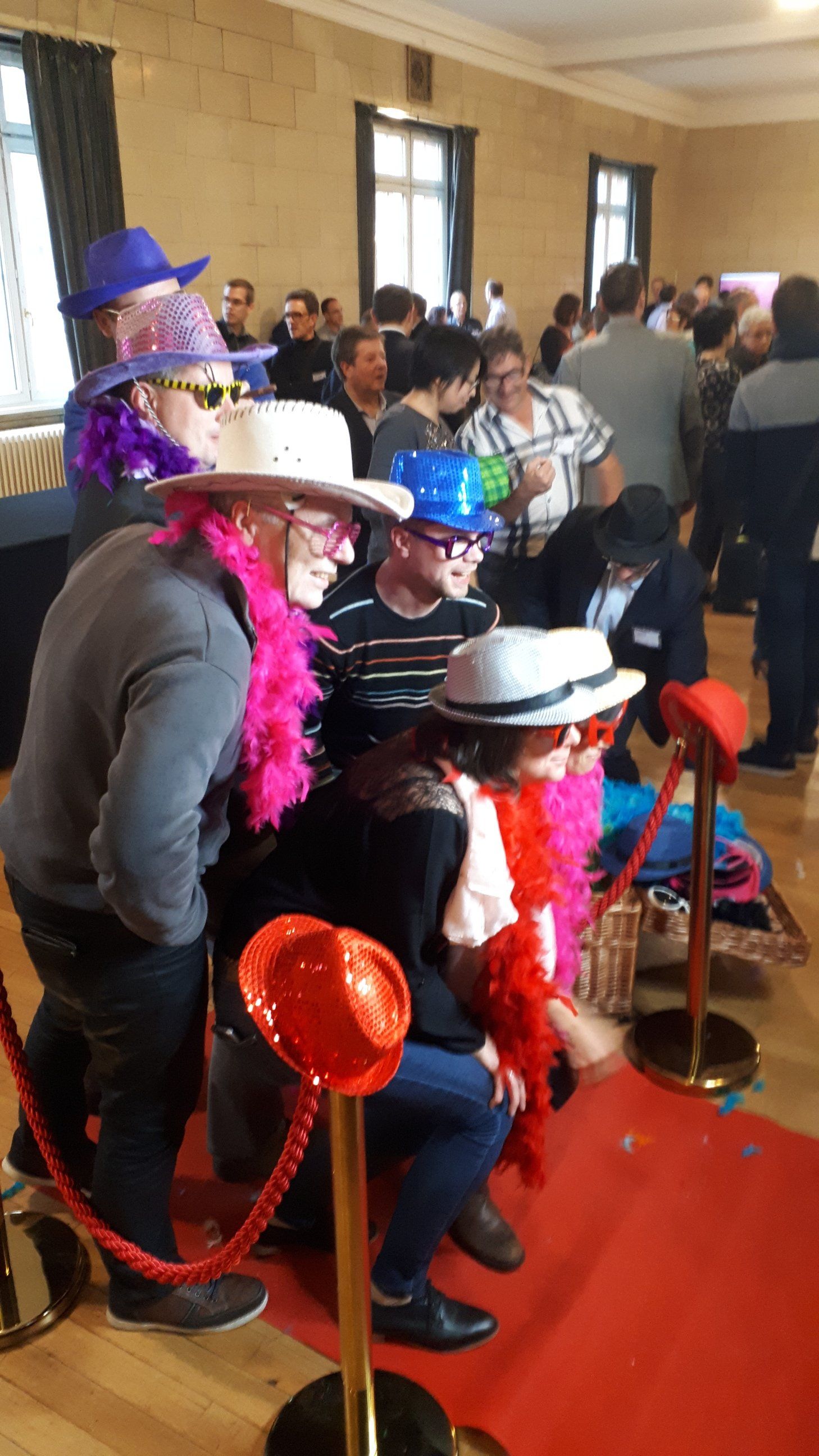 miroir magique pour grands groupes