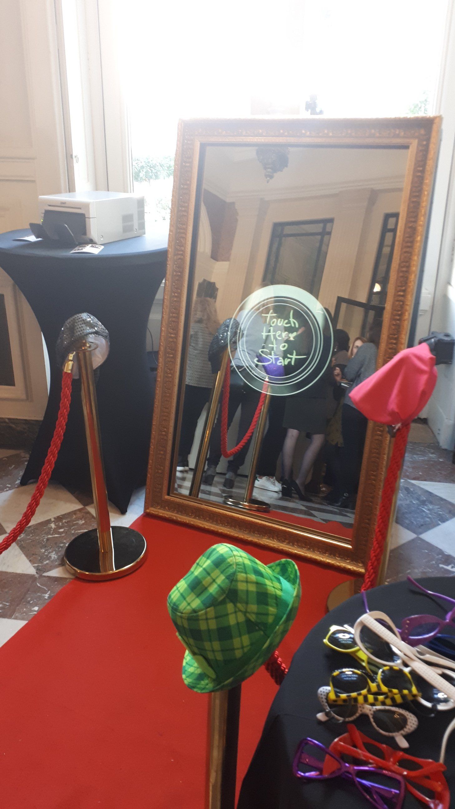 photobooth design miroir