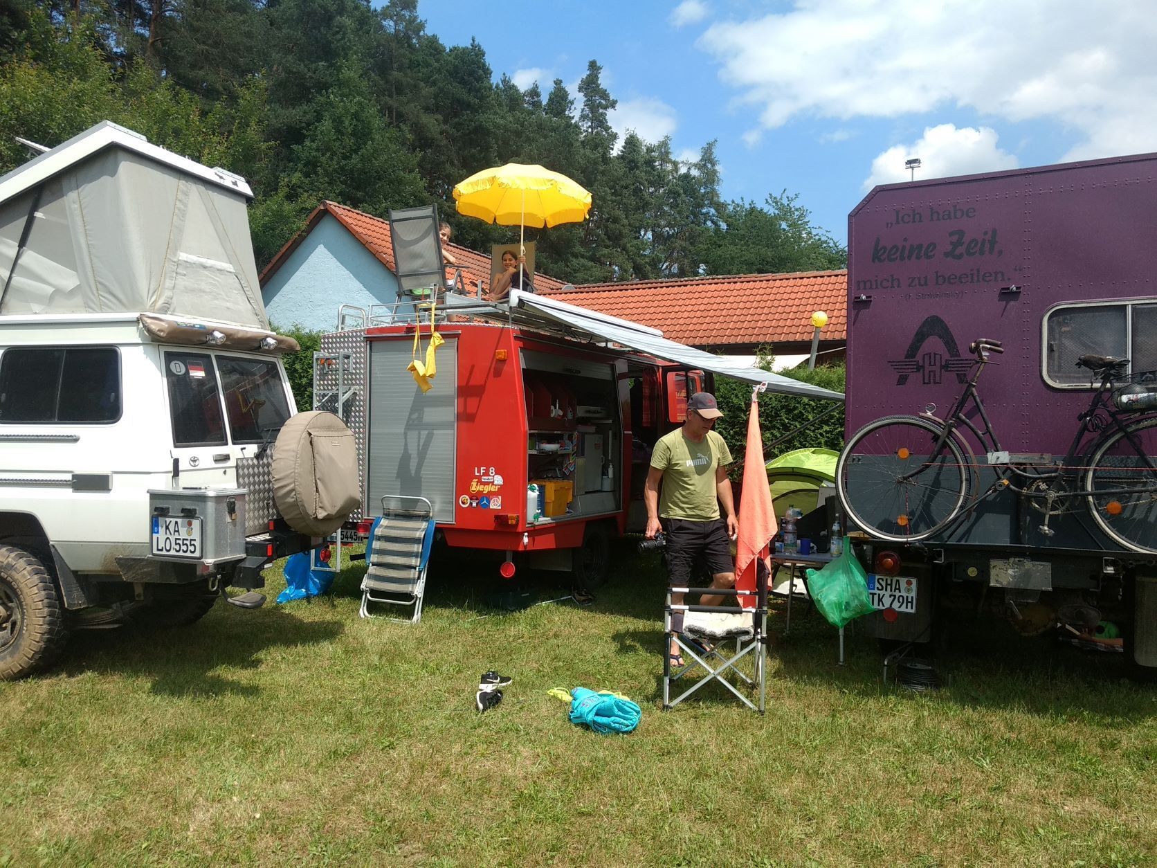 Globetrotter Treffen Burk