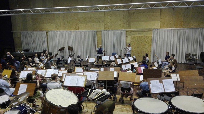 Probe im Waldschlösschen-Areal (Juni 2016)