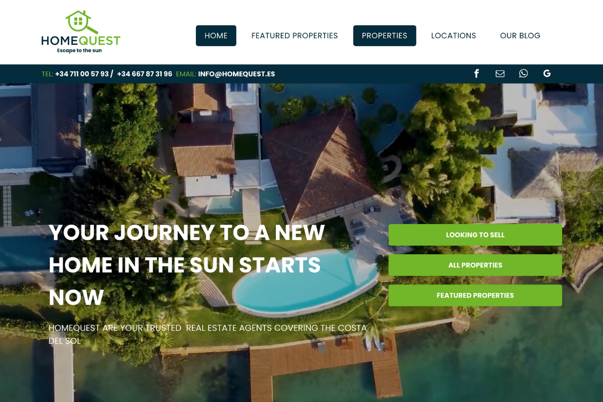 homequest website