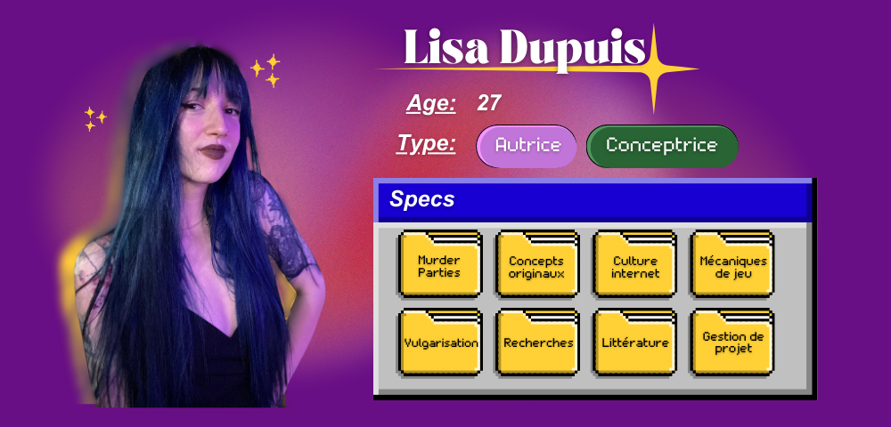 présentation - Lisa Dupuis