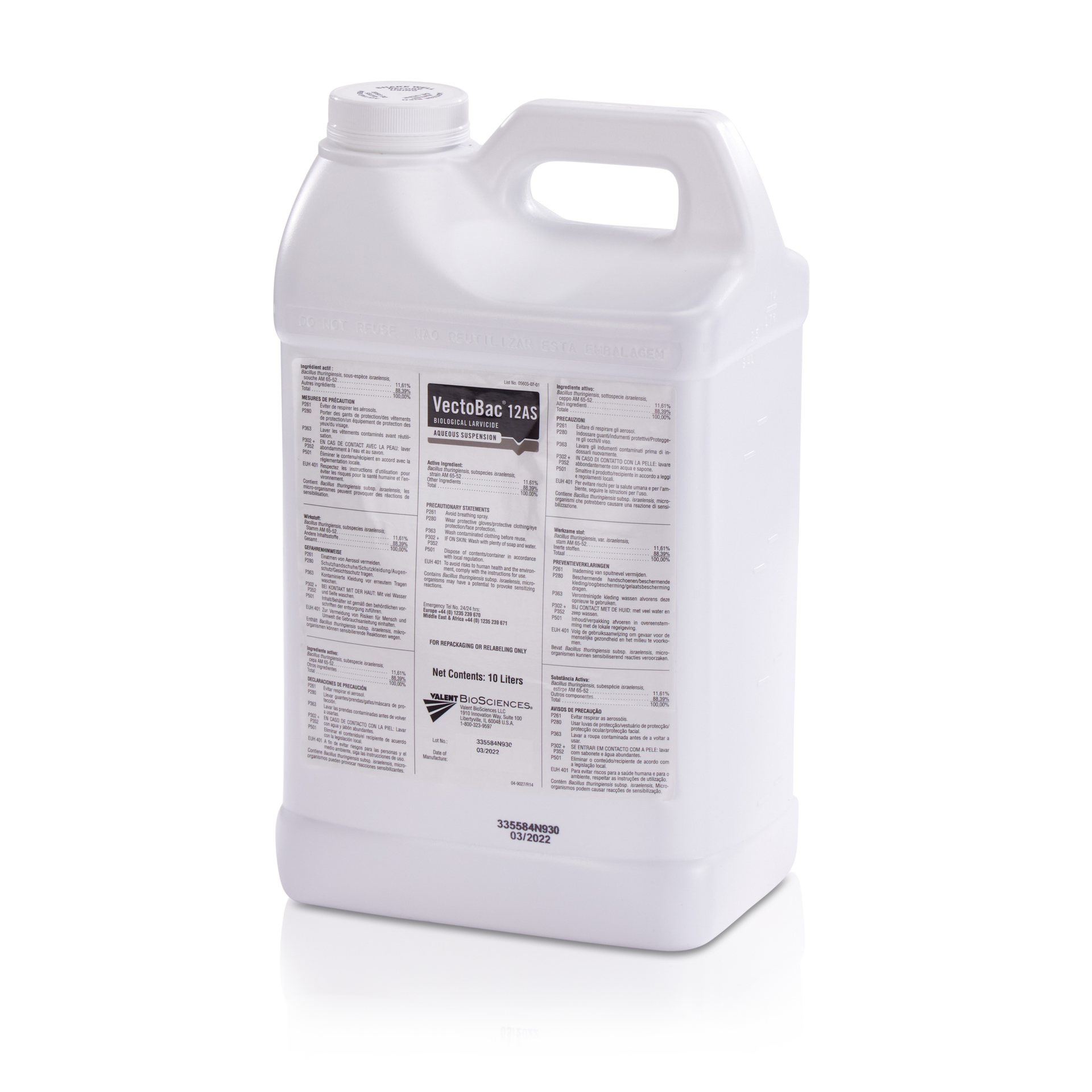 Produktbild von VectoBac 12AS der Culinex Becker GmbH.