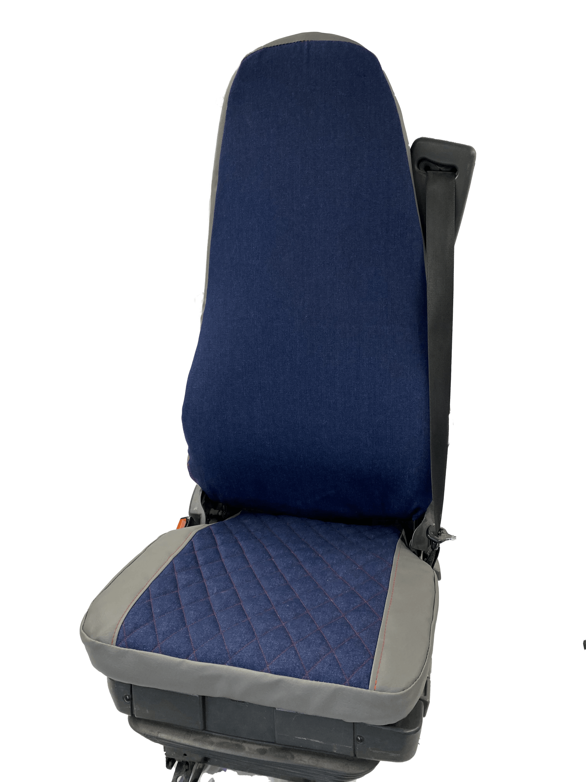 Housses Marchal jean Dos Simple bleu sur Renault Premium Midlum