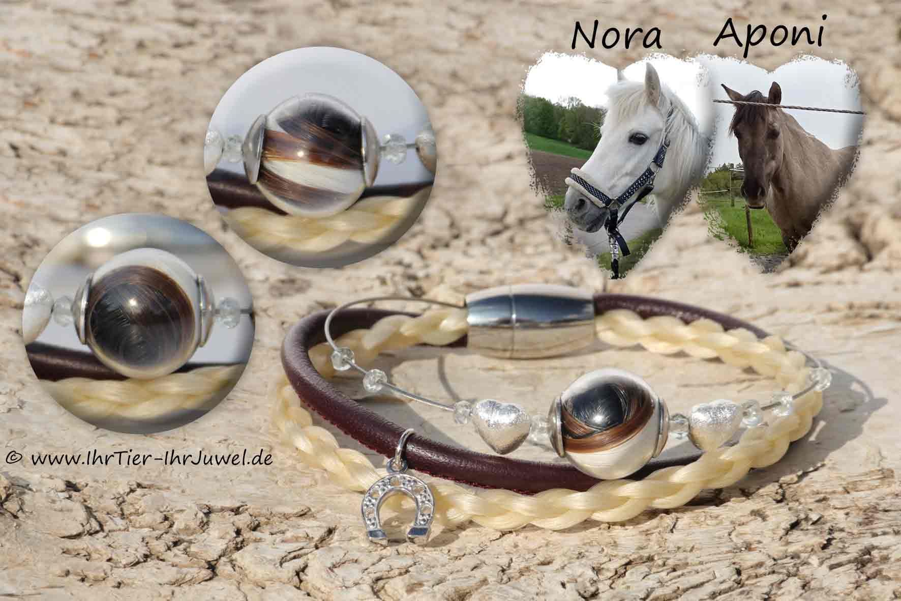 Armband aus Pferdehaaren geflochtenes Schweifhaarband Pferdehaarschmuck