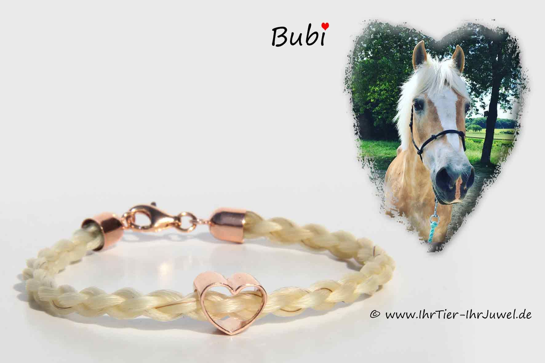 Armband aus Schweifhaaren Schmuck aus Pferdehaar